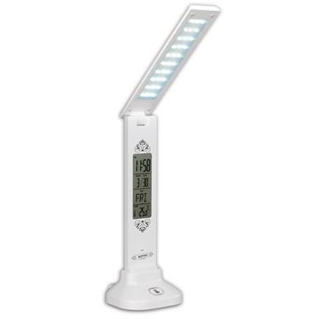 9. KINYO 光視界萬年曆觸控式 LED 檯燈 PLED862 1