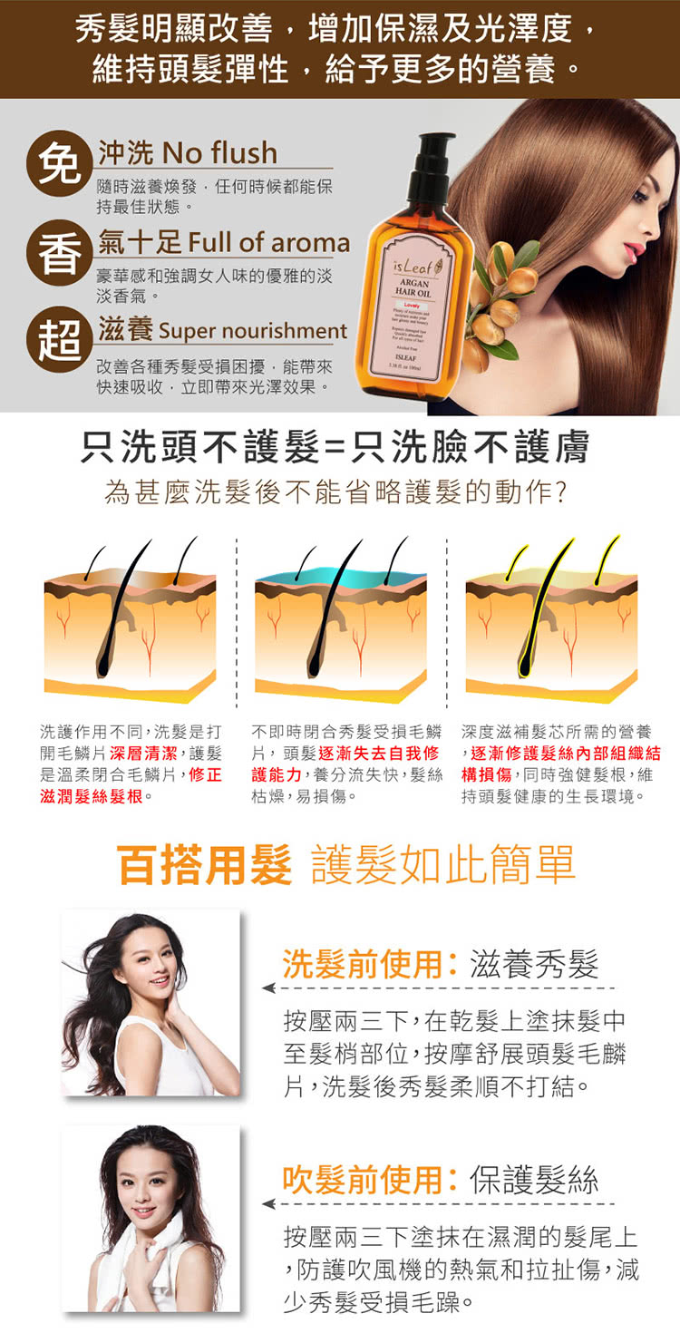 香氛順盈護髮油 3