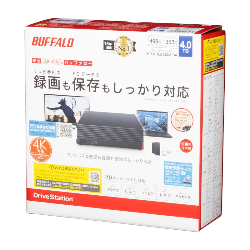 HD-NRLD4.0U3-BA 外接硬碟 4