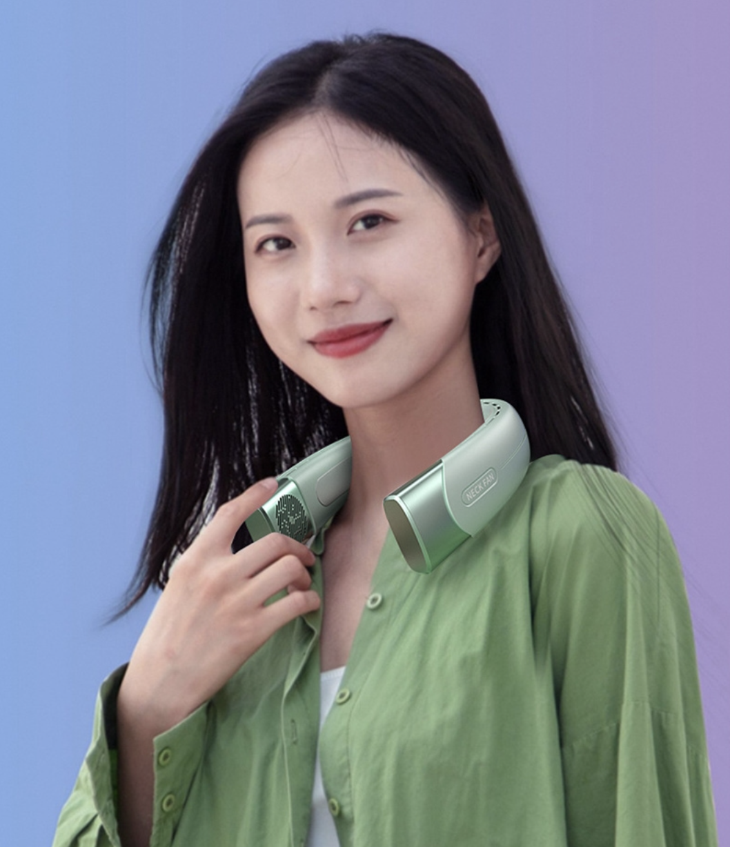 渦輪無葉懶人掛脖風扇 2