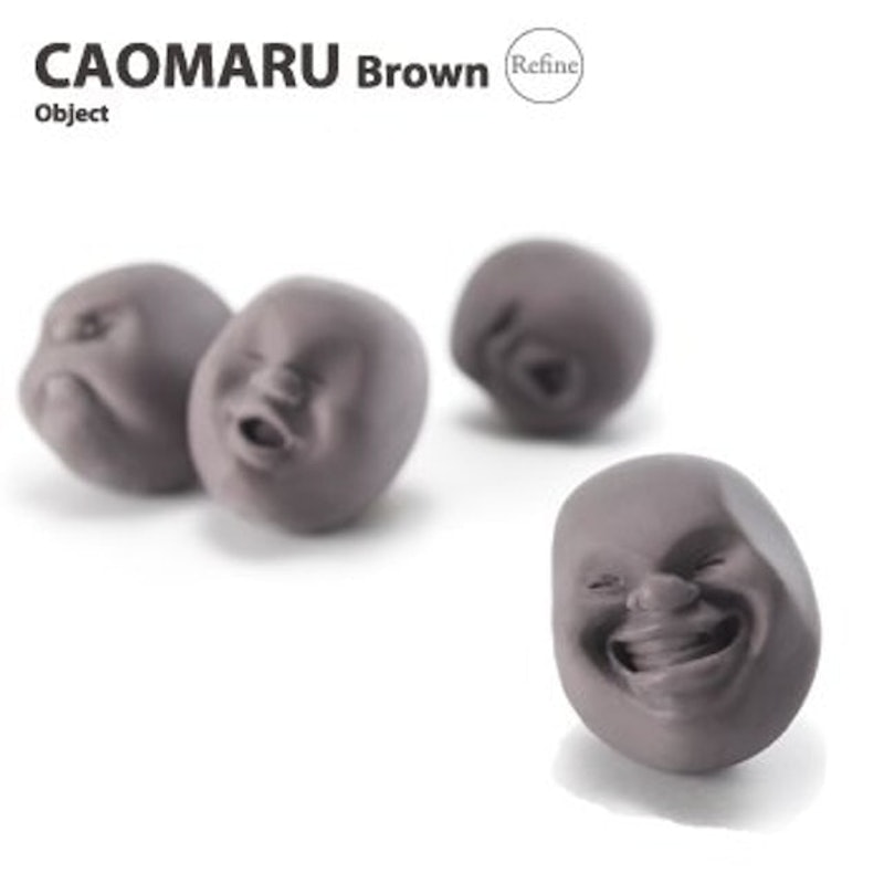 CAOMARU 喜怒哀樂眾生相橡膠人頭 1
