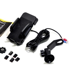 機車防水USB 手機車架