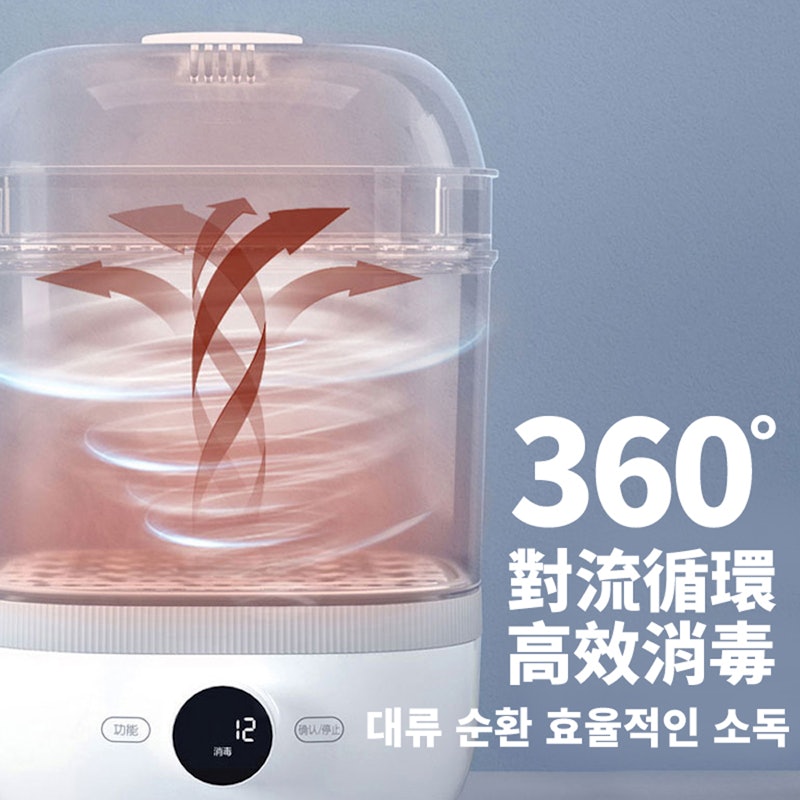 智真5Plus 消毒烘乾蒸食鍋優格機 3