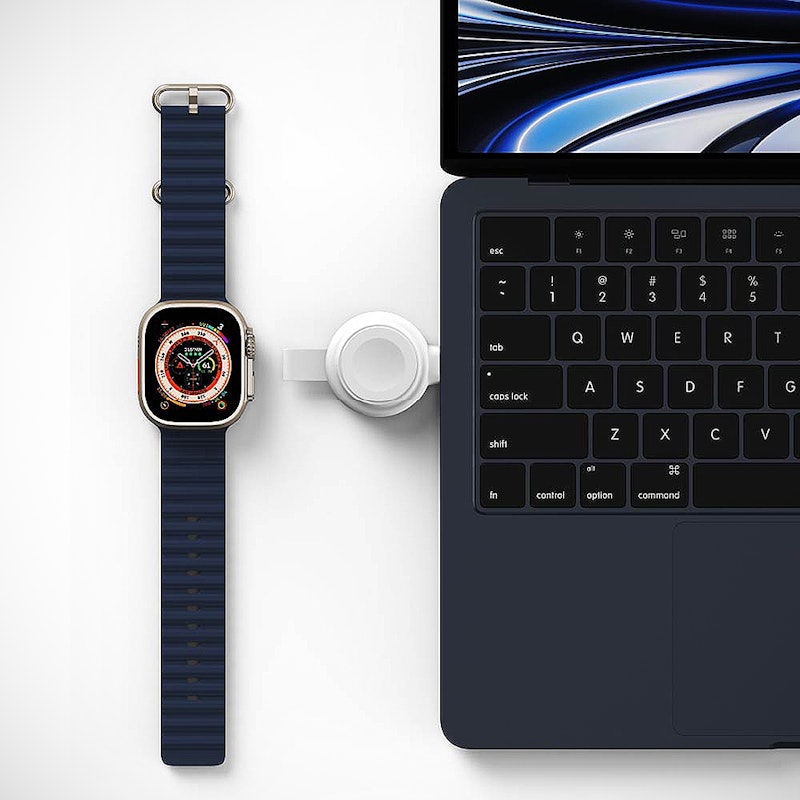 OMNIA A1+ Apple Watch 快充版磁吸無線充電器 2