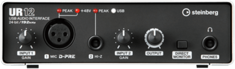 8. Steinberg USB 錄音介面 UR12 1