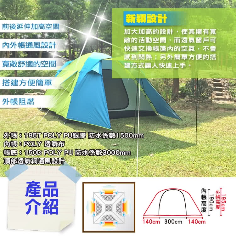 雲峰2人登山帳 2