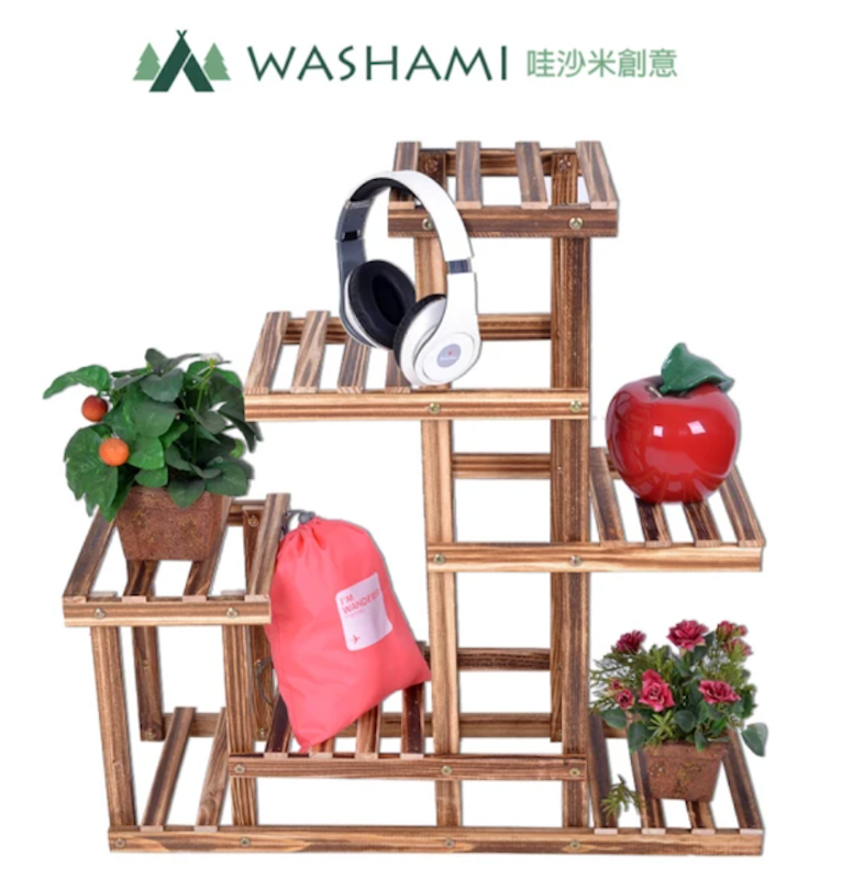 松木復古中型花架 1