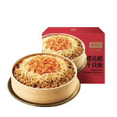櫻花蝦干貝飯