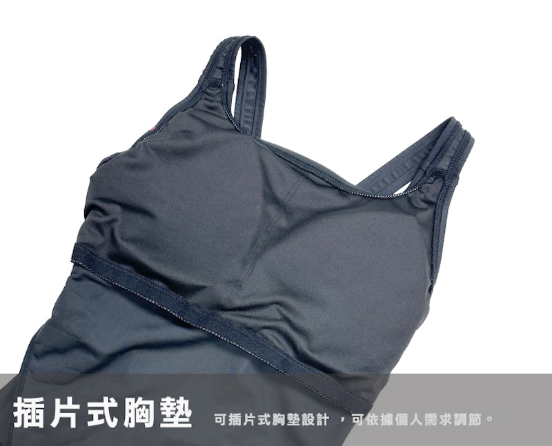 連體三角訓練泳衣 3