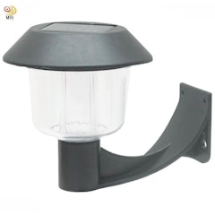 彎月型太陽能光控LED壁燈