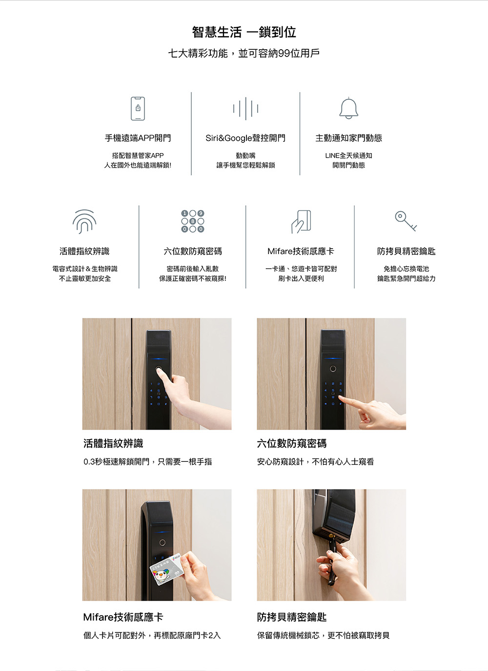 7合1旗艦 Plus 電子鎖 3