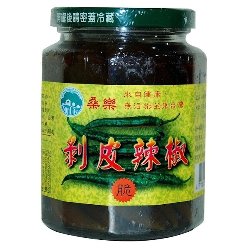 苦茶脆剝皮辣椒 1