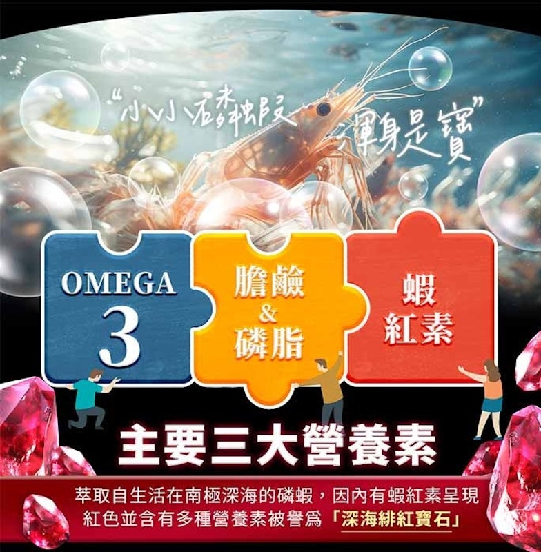 紅寶石南極磷蝦油軟膠囊 3