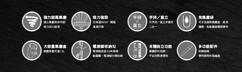 手持直立二合一兩用吸塵器 3