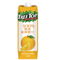 100%柳橙汁