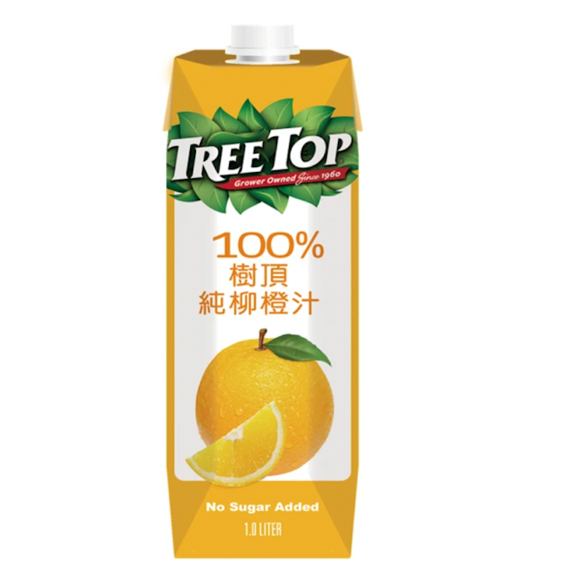 100%柳橙汁 1