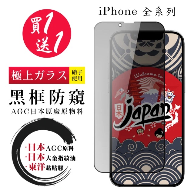 全覆蓋黑框防窺鋼化膜保護貼 1