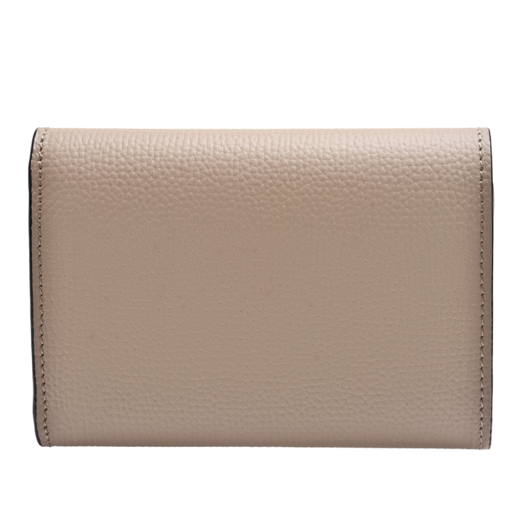 Anagram small vertical wallet in pebble grain calfskin 3