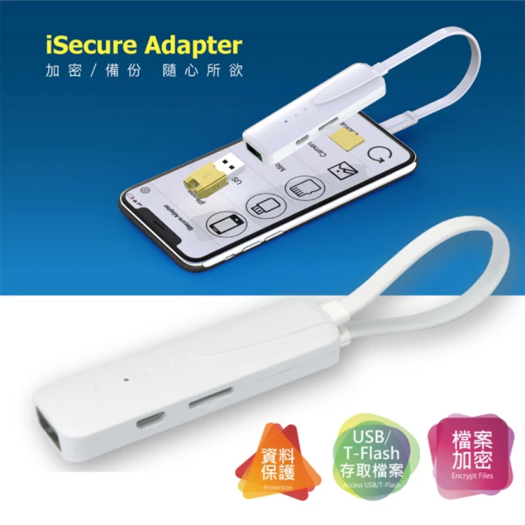 iSecure Adapter+蘋果檔案管家 2