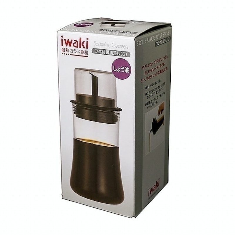 iwaki 耐熱玻璃醬油罐 2