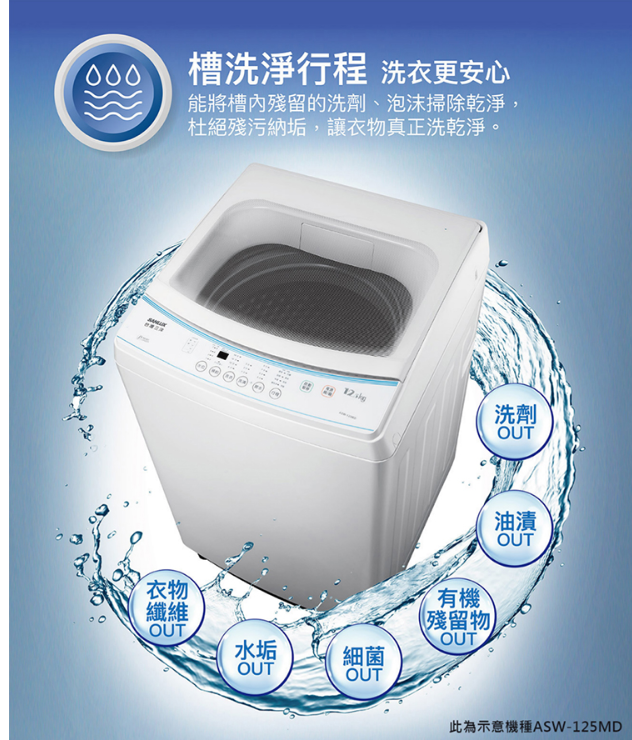單槽洗衣機 3
