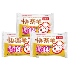 快樂羊黏貼式暖暖包14小時