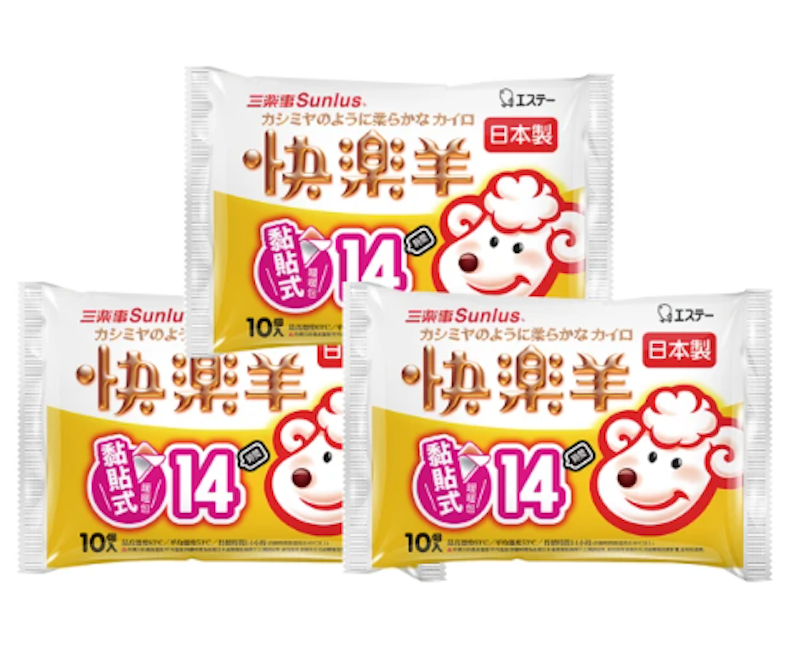 快樂羊黏貼式暖暖包14小時 1