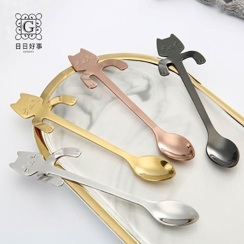 304不銹鋼貓咪湯匙 1