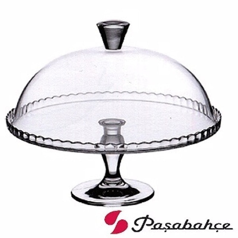 9. 土耳其 Pasabahce 高腳玻璃蛋糕盤 1