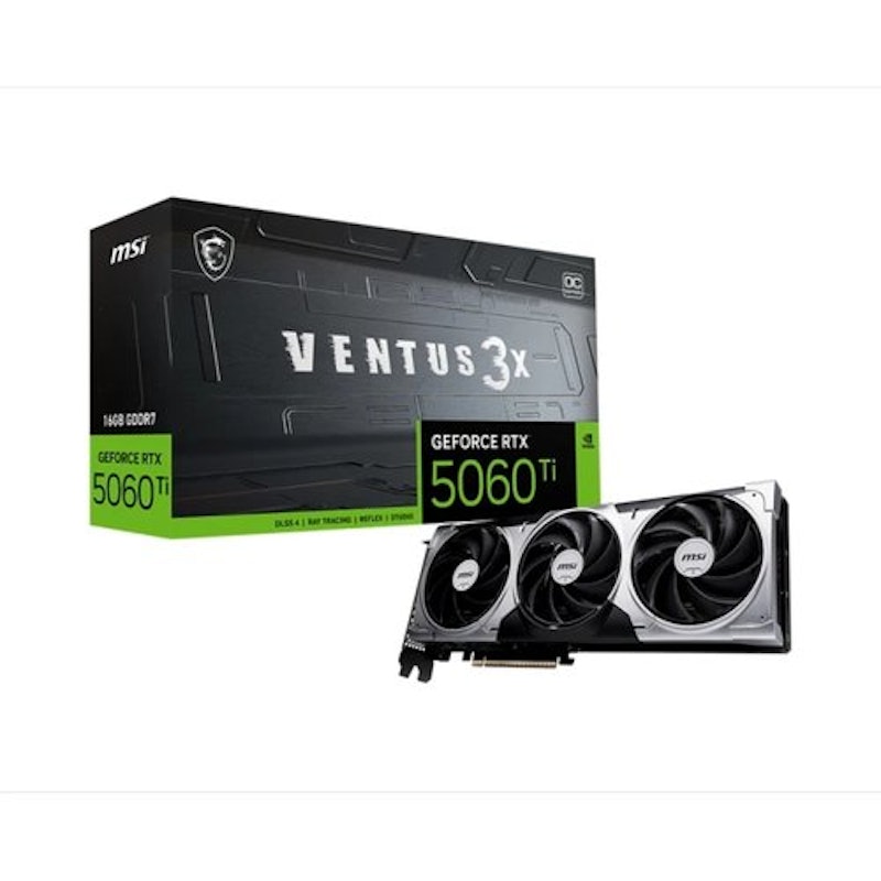 GeForce RTX 5060 Ti 16G VENTUS 3X OC 1