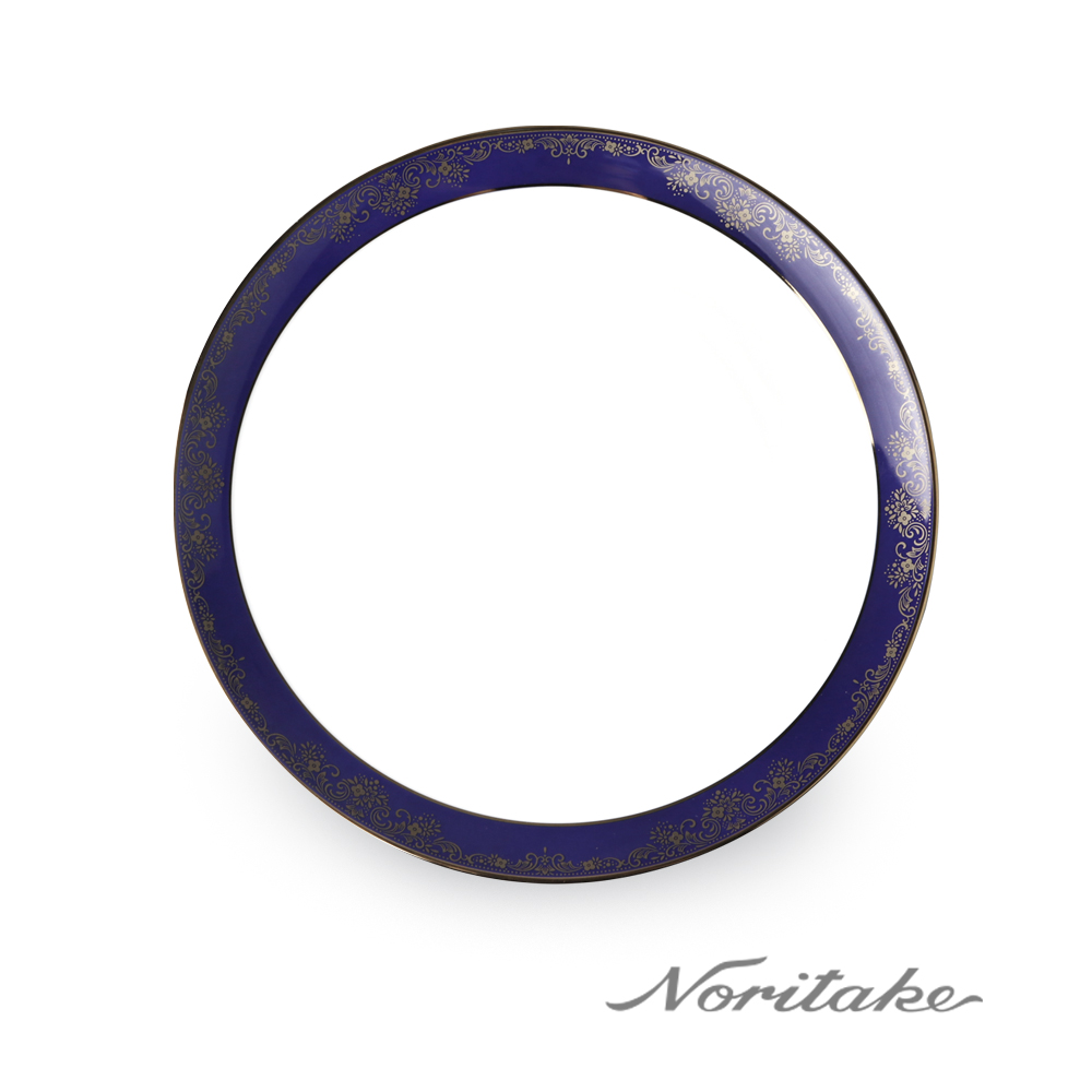 5. Noritake 藍色樂章點心盤 1
