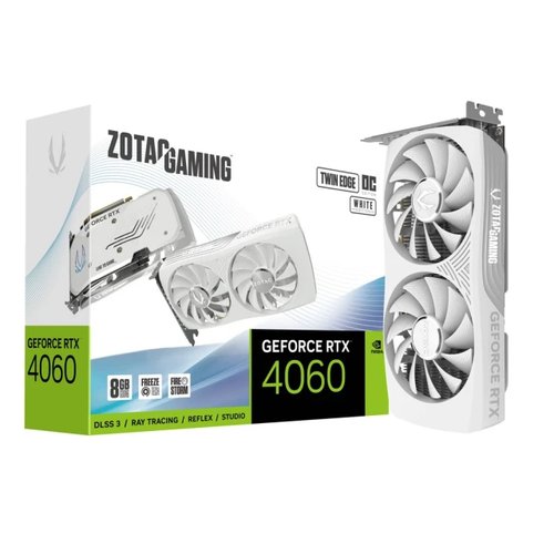 GAMING GeForce RTX 4060 8GB Twin Edge OC White Edition 1