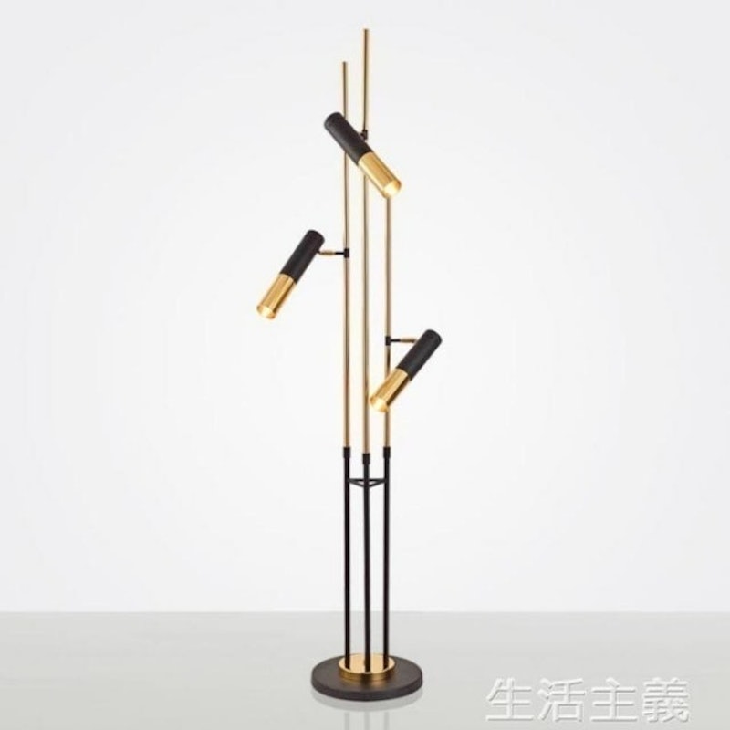 立體式金屬落地燈 1