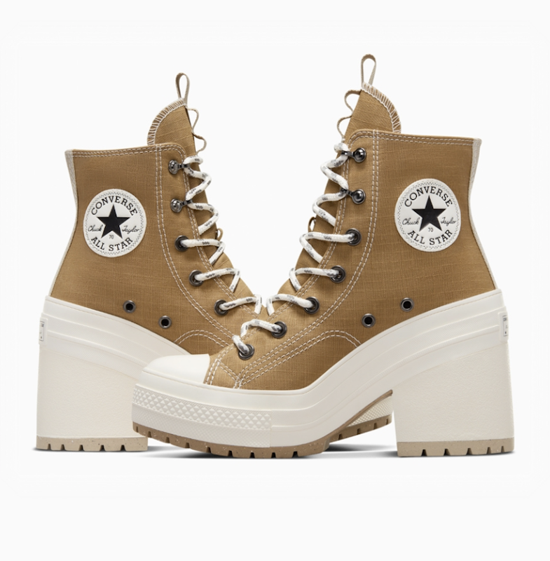 CHUCK 70 DE LUXE HEEL HI 高跟厚底帆布鞋 3