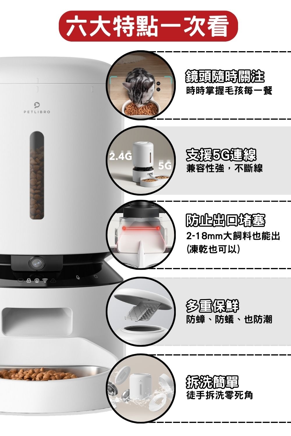 視訊版 膠囊寵物自動餵食器 2