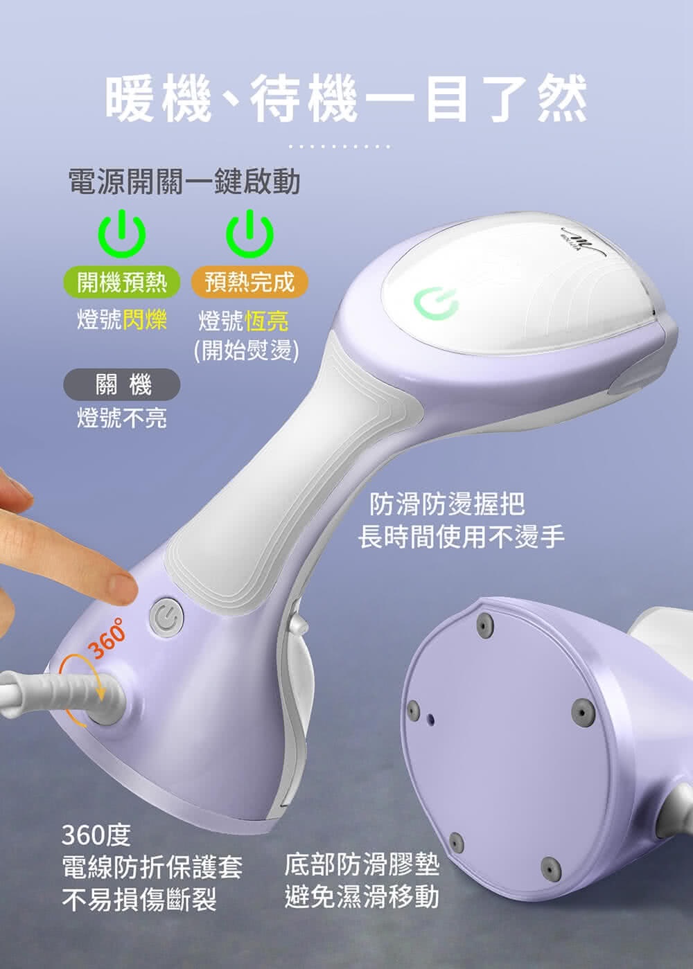 好熨氣手持式蒸氣掛燙機 2
