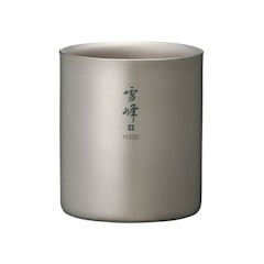 雪峰鈦雙層杯-高型