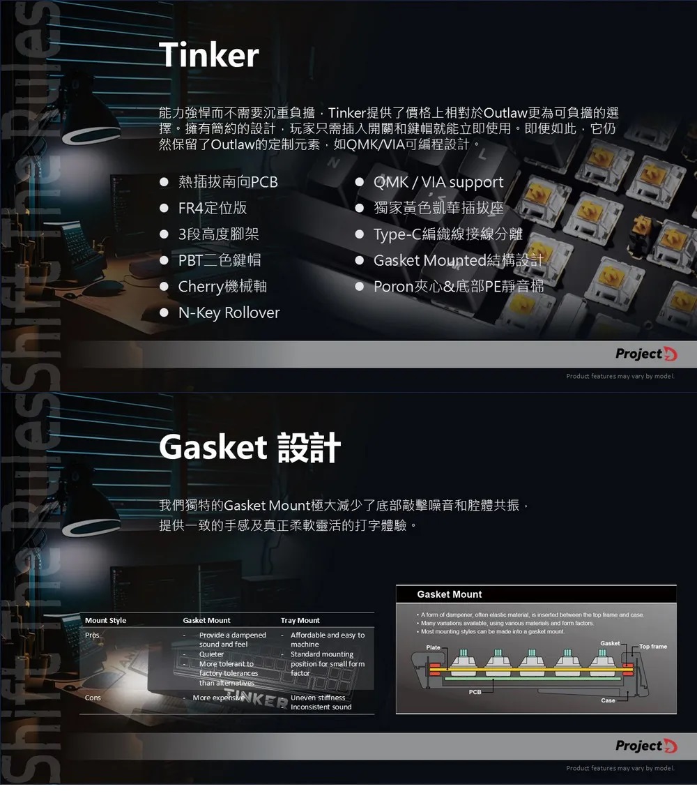 Tinker 65% 機械式鍵盤 3