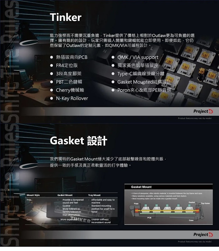 Tinker 65% 機械式鍵盤 3