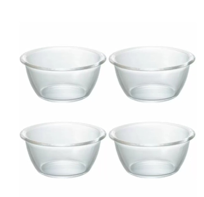 耐熱玻璃調理碗4入組 1