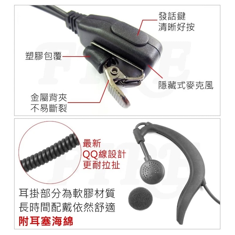 K型耳掛式耳機 2