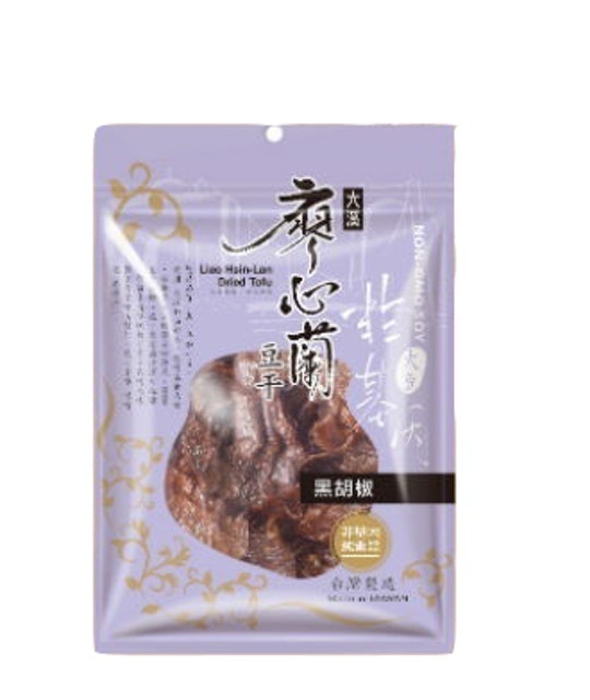 非基改黑胡椒豆干 1