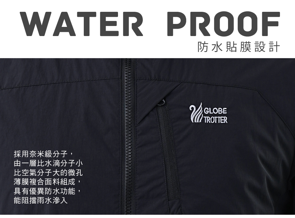 防水透濕保暖防風機能連帽衝鋒衣刷毛外套 3