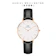 Daniel Wellington Petite Sheffield 爵士黑真皮皮革錶 1