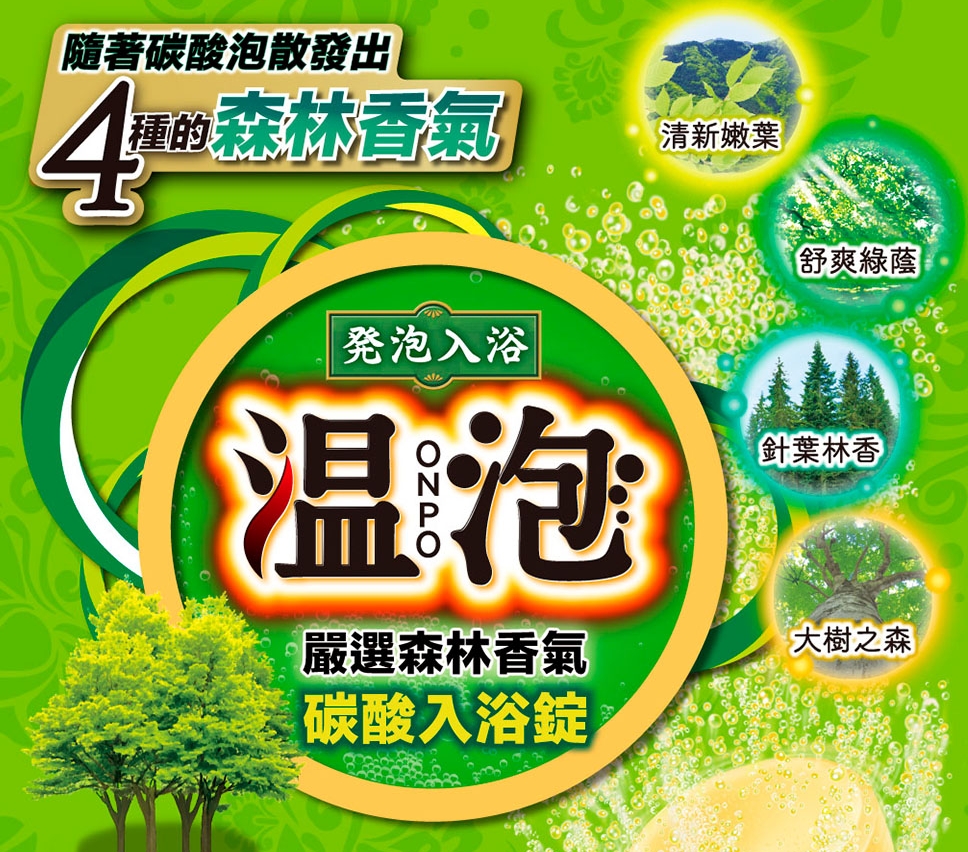 溫泡碳酸入浴錠 3