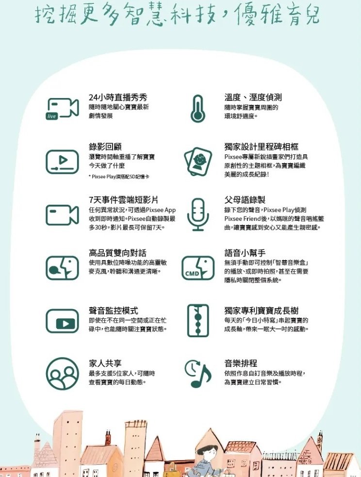 AI 智慧寶寶攝影機 3