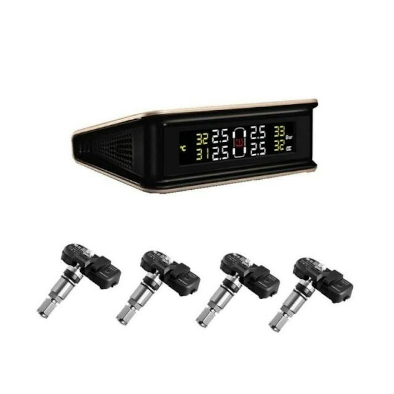 太陽能胎內胎壓偵測器 1
