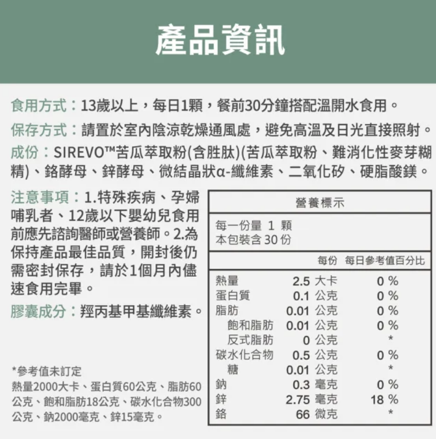 專利苦瓜胜肽＋武靴葉 3