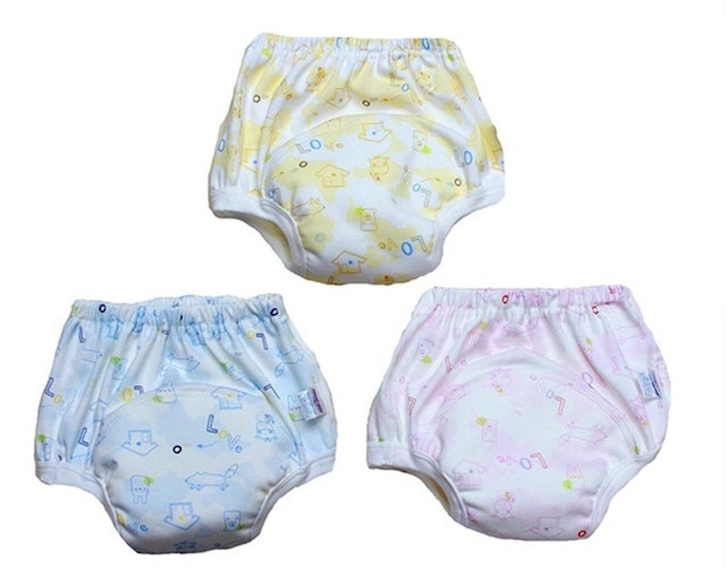 台灣精製環保布尿布 外褲×2 女寶寶款 1