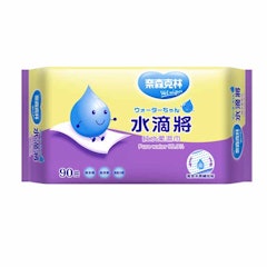 水滴將純水柔濕巾